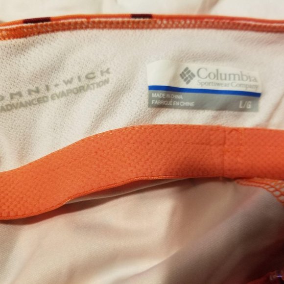 Columbia Omni-Wick Orange Dress Large - Picture 5 of 5